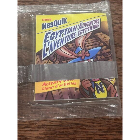 Nesquik Egyptian Adventure Video Game Trading Card Yellow - Picture 1 of 8